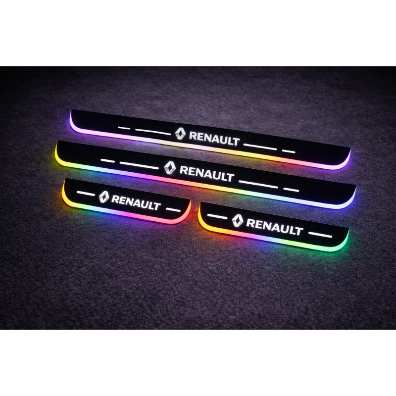 4pz anteriore e posteriore battitacco LED...