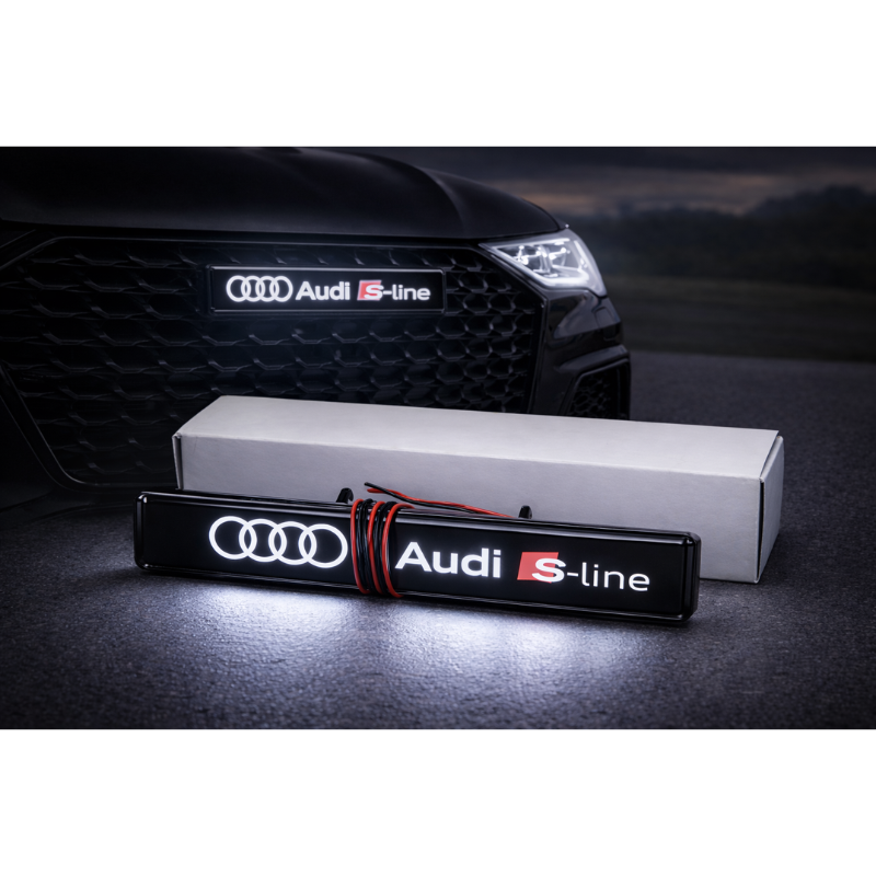 1x Distintivo con logo illuminato con emblema...