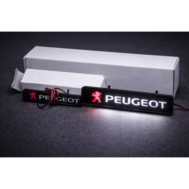 1x Distintivo con logo illuminato con emblema...