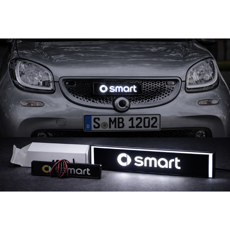 1x Distintivo con logo illuminato con emblema...