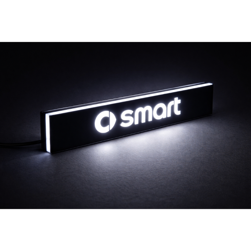 1x Distintivo con logo illuminato con emblema...