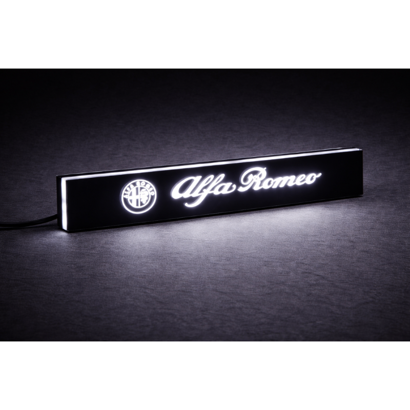 1x Distintivo con logo illuminato con emblema...