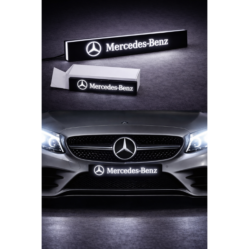 Distintivo griglia anteriore con luce LED...