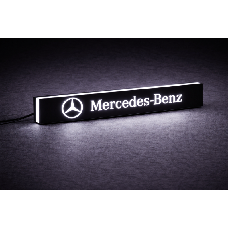 Distintivo griglia anteriore con luce LED...