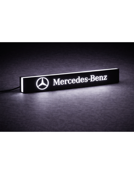 Distintivo griglia anteriore con luce LED Mercedes-Benz
