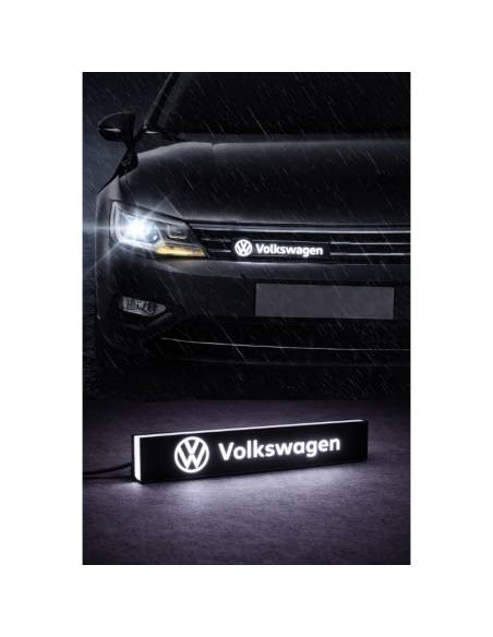 Distintivo griglia anteriore con luce LED Volkswagen