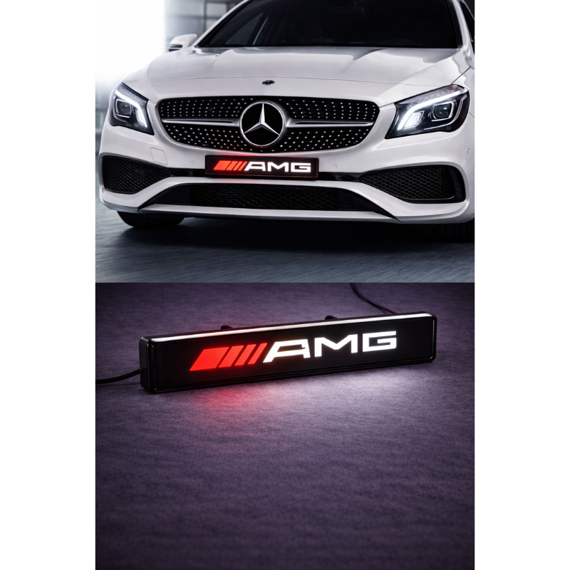 1x Distintivo con logo illuminato con emblema...