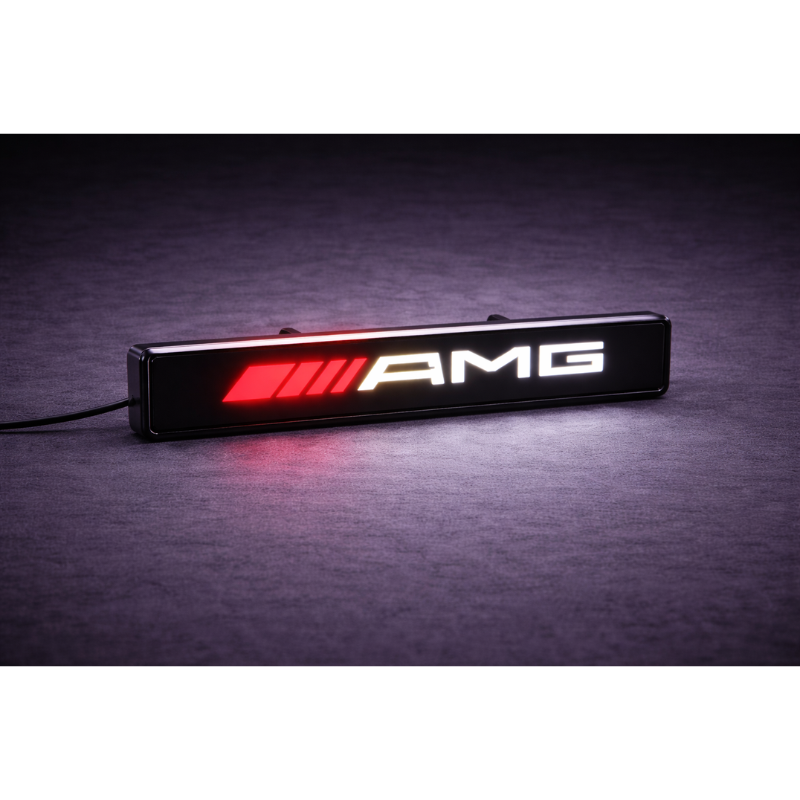 1x Distintivo con logo illuminato con emblema...