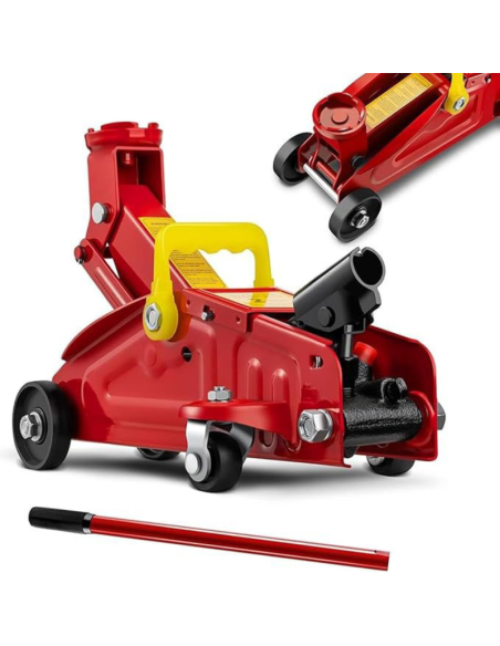 Cric Idraulico per Auto 2T – Potenza, Sicurezza e Affidabilità Professionale