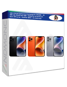 Mini Smartphone Compacto 2026 – 8 GB de RAM 64 GB |...