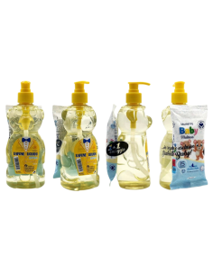 Sapone Liquido per Bambini con Salviettine Integrate –... 2