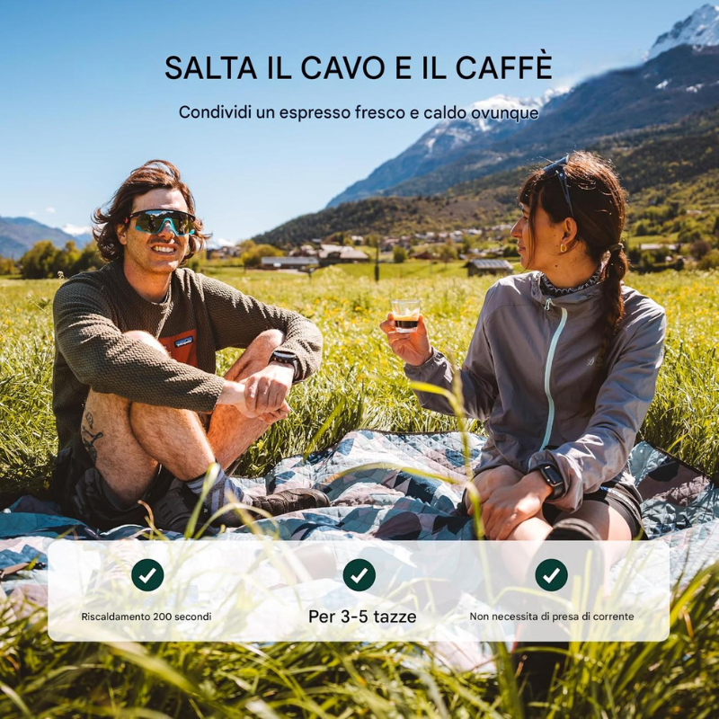 Macchina Caffè Espresso Portatile OutIn Nano –...