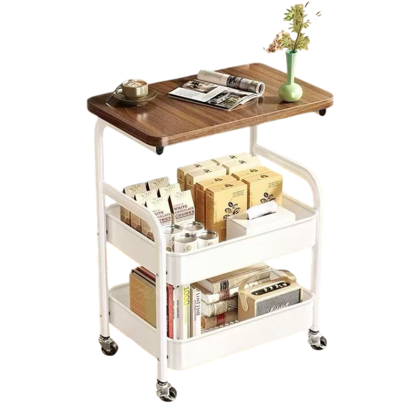 Carrello Multiuso con Ruote e Piano Effetto...