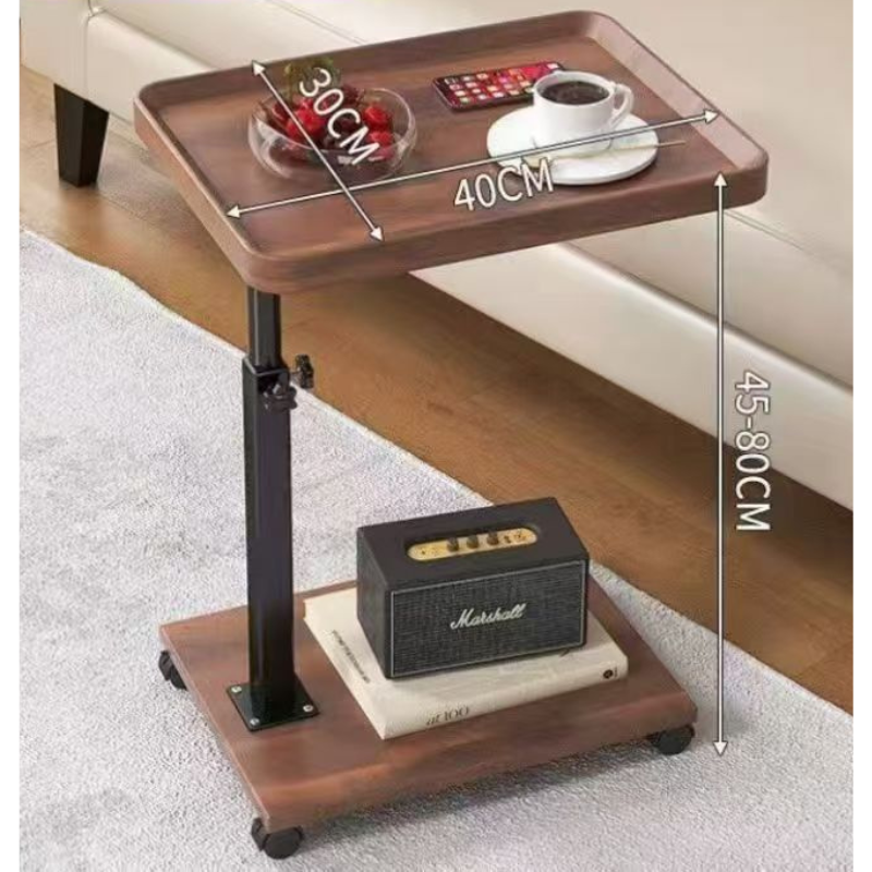 Tavolino da Letto e Divano Regolabile con Ruote...