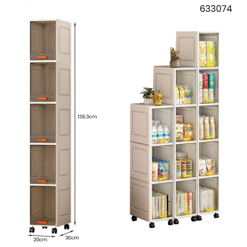 copy of Mobiletto Salvaspazio con Ruote 5...