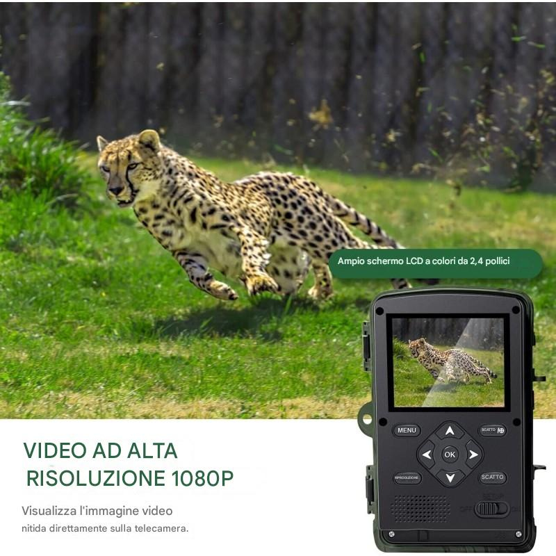 4x Fotocamera Caccia 36MP 1080P HD LCD 2.0"...