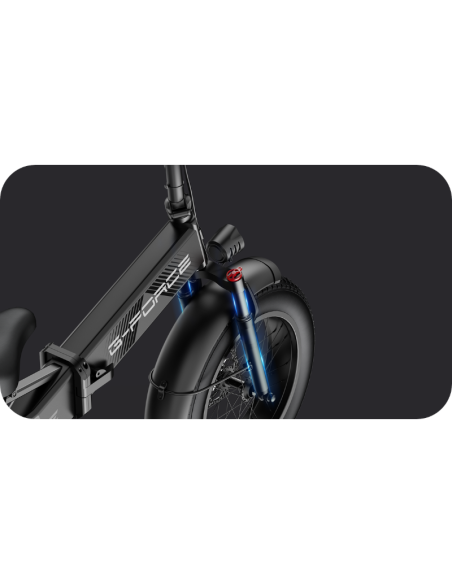 Fat Bike Elettrica G Force RC PRO 750W 48V 20Ah 20x4 Verde