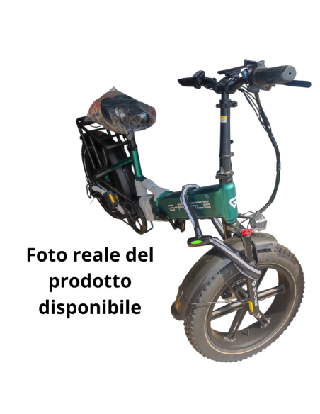 Fat Bike Elettrica G Force RC PRO 750W 48V 20Ah 20x4 Verde