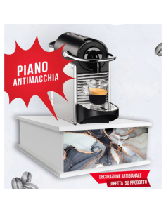 Portacialde Antimacchia Effetto Marmo Nero e Oro –... 2