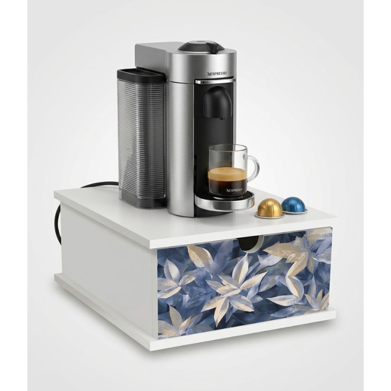 Portacialde Antimacchia Floreale Blu Elegante –...
