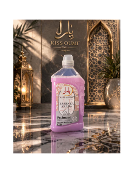 Confezione 3 Detergenti Pavimenti Essenza Araba Kiss Oumi – Profumo Orientale 1L Cad.