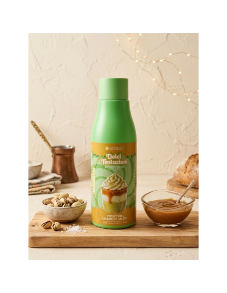 Confezione 3 Bagnoschiuma Pistacchio e Caramello Salato – Dolci Tentazioni 750 ml