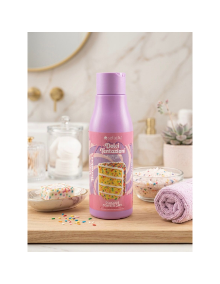 Confezione 3 Bagnoschiuma Delicious Confettis Cake – Dolci Tentazioni 750 ml