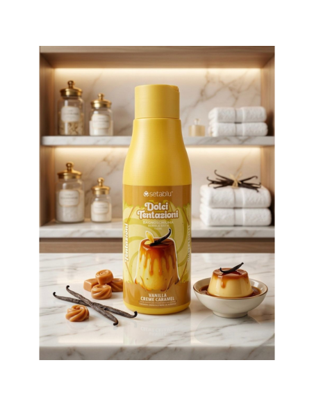 Confezione 3 Bagnoschiuma Vanilla Crème Caramel – Dolci Tentazioni 750 ml