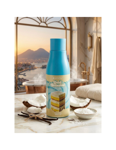 Confezione 3 Bagnoschiuma Coconut Vanilla – Dolci Tentazioni 750 ml