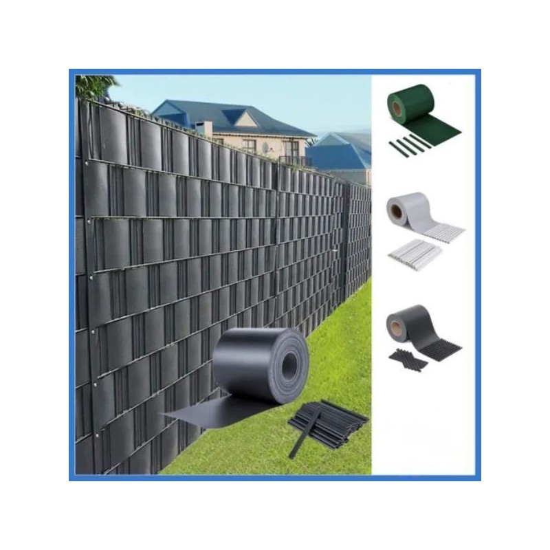 Frangivista PVC per Balcone e Cancello 19 cm x...