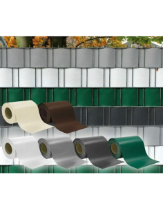 Frangivista PVC per Balcone e Cancello 19 cm x 35 m –... 2