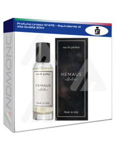 Profumo Unisex N°475 – Equivalente di Alta Qualità 30ml