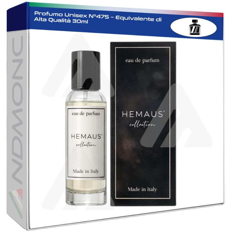 Profumo Unisex N°475 – Equivalente di Alta...