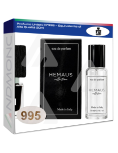 Profumo Unisex N°995 – Equivalente di Alta Qualità 20ml