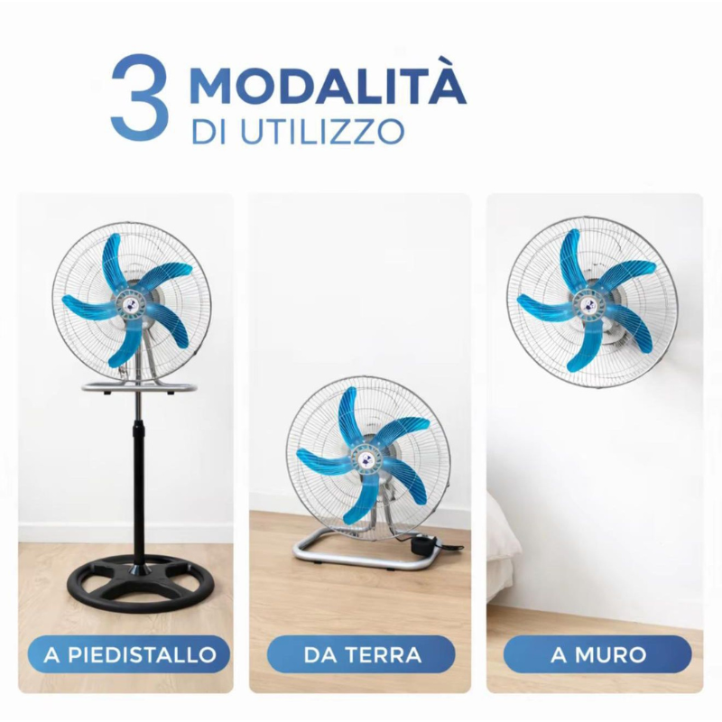 Ventilatore Manulife 3 in 1 75W Ø50 cm con...