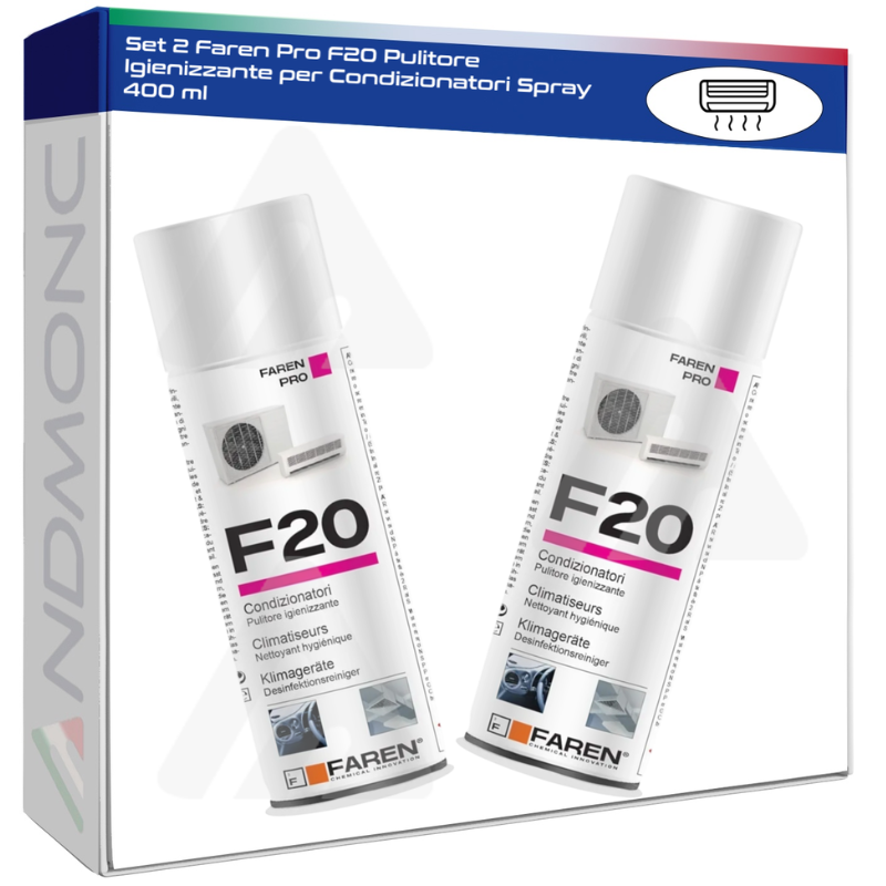 Set 2 Faren Pro F20 Pulitore Igienizzante per...