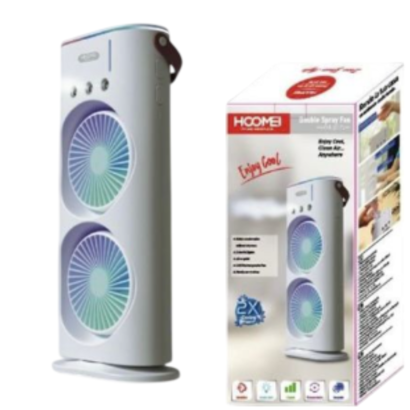 Ventilatore Nebulizzatore Portatile HOOMEI...
