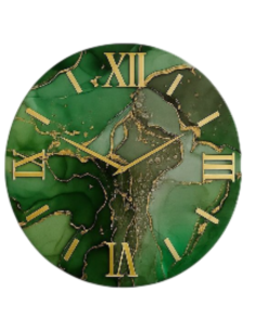 Orologio da Parete Moderno 40 cm Verde Smeraldo Effetto... 2