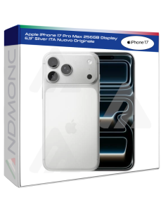 Apple iPhone 17 Pro Max 256GB Display 6,9" Silver ITA...