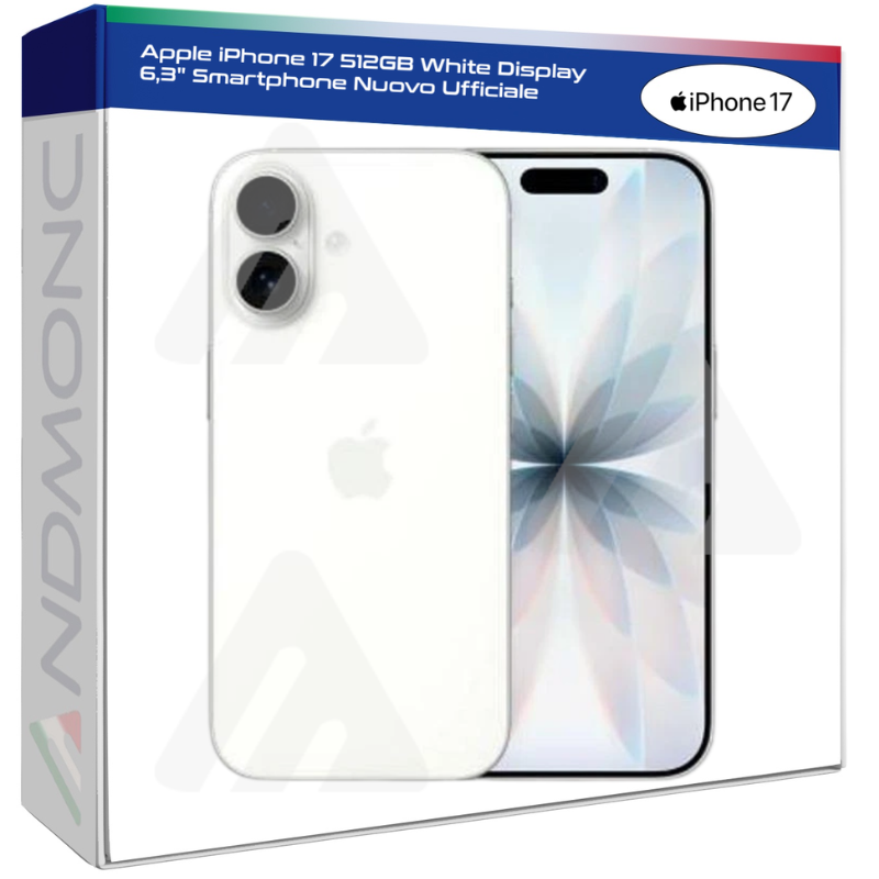 Apple iPhone 17 512GB White Display 6,3"...
