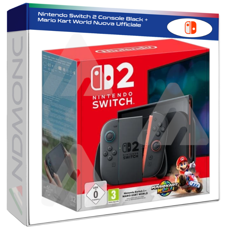 Nintendo Switch 2 Console Black + Mario Kart...