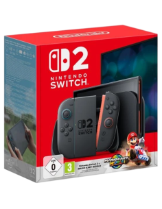 Nintendo Switch 2 Console Black + Mario Kart World Nuova... 2