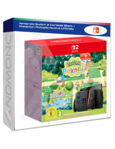Nintendo Switch 2 Console Black + Pokémon Pokopia Nuova...