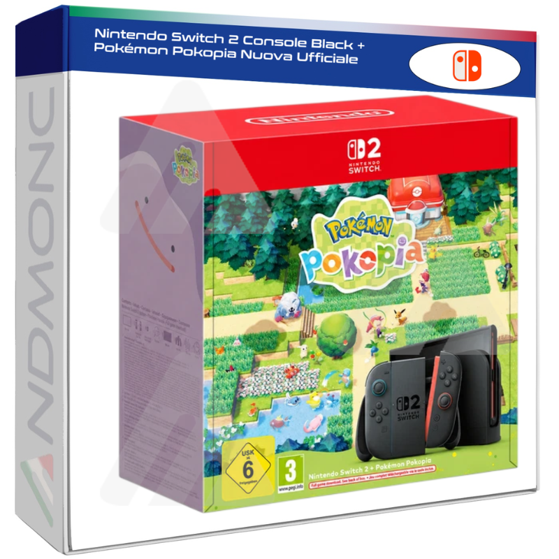 Nintendo Switch 2 Console Black + Pokémon...