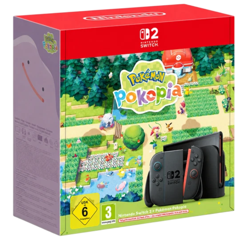 Nintendo Switch 2 Console Black + Pokémon...