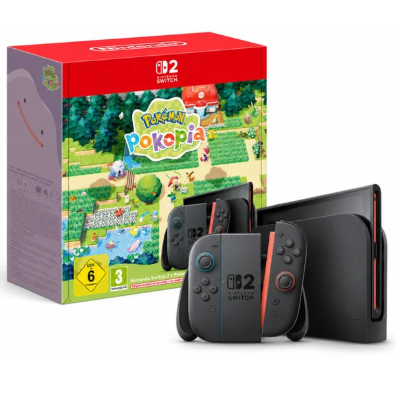 Nintendo Switch 2 Console Black + Pokémon...