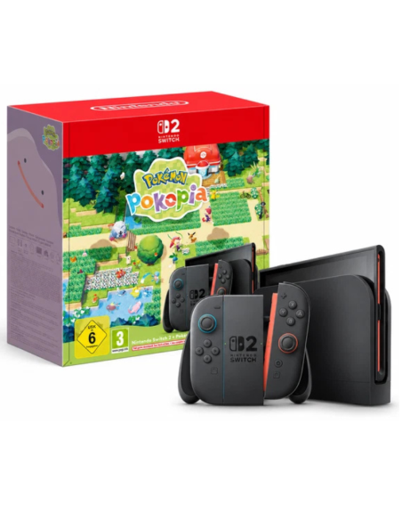 Nintendo Switch 2 Console Black + Pokémon Pokopia Nuova Ufficiale