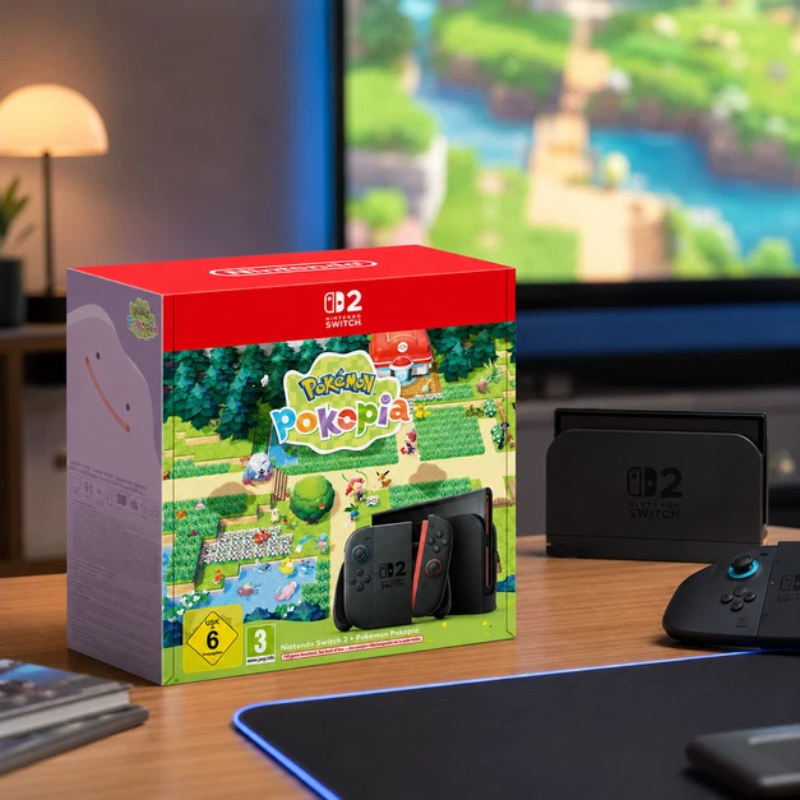 Nintendo Switch 2 Console Black + Pokémon...