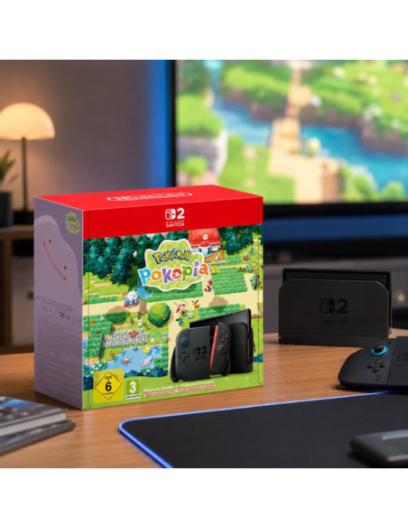 Nintendo Switch 2 Console Black + Pokémon Pokopia Nuova Ufficiale