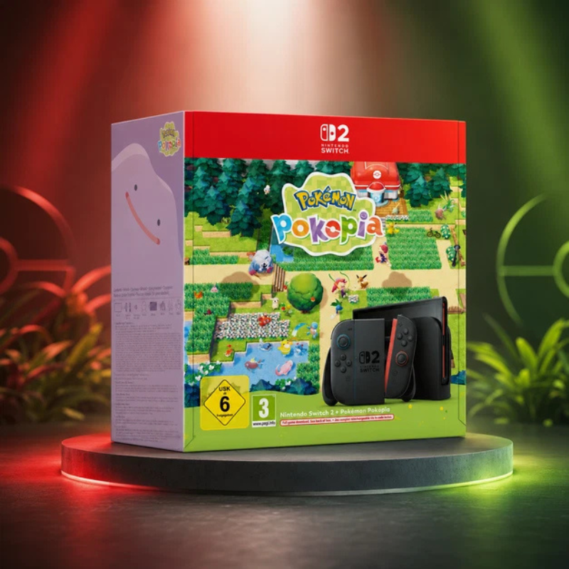 Nintendo Switch 2 Console Black + Pokémon...